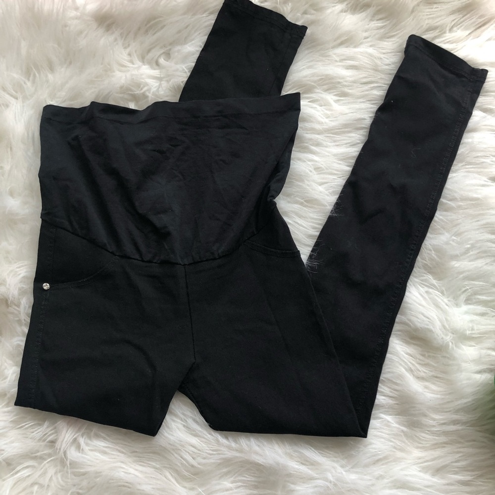 Women’s size xl black skinny maternity pants